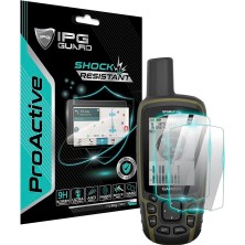 Ipg Garmin Gpsmap 65S El Tipi Gps Için 9h Nano Proactive Ekran Koruyucu (2 Adet), Pürüzsüz Cam B