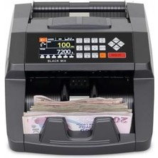 Bill Counter Black Mix Para Sayma Makinesi Tl Karışık Sayım, Euro ve Usd Adet Sayım
