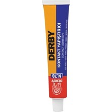 TeknoKapsül Derby N.78 40G Tüp Kontakt Yapıştırıcı Ahşap Için Yerli Üretim Güçlü