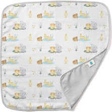 % 100 Pamuk Çift Kat Müslin Battaniye – 65×65 cm Petits Caneton - Yavru Ördek Desenli Ckthrow-