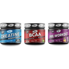 Conlast Pre-Workout 300 Gr/bcaa 300 Gr/creatine Monohydrate 300 gr
