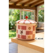 Onedekor Emaye Chole Collection Bakraç 20 cm  Gold