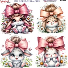 İstanbul Hobi Ütü ile Rub On Transfer Kağıdı 30X30CM RB-969