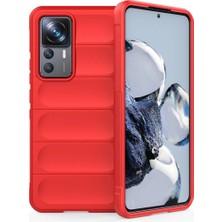 Uravas Store Xiaomi Mi 12T Pro Kılıf Optimum Silikon - Kırmızı