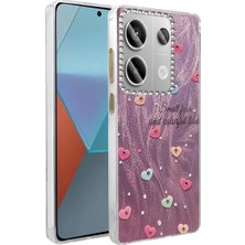 Uravas Store Xiaomi Redmi Note 13 Pro 4g Kılıf Blade Aynalı Desenli Kapak - Desen 8