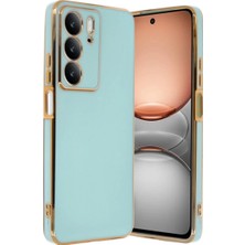 Uravas Store Realme C75 4g Kılıf Volet Silikon - Açık Yeşil