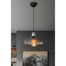 AyrStore Füme Sarkıt Avize Yatak Odası Salon Mutfak Koridor Şık Lamba (Füme)