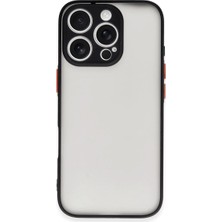 Uravas Store Iphone 16 Pro Max Kılıf Montreal Silikon Kapak - Siyah