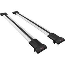 AyrStore Accessorypart Skoda Kamiq 2019 ve Sonrası ile Uyumlu Fly Model Ara Atkı Tavan Barı Gri