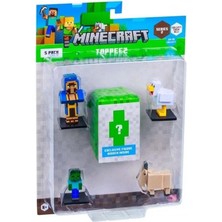Budi Minecraft 3D Toppeez 5li Figür Seti