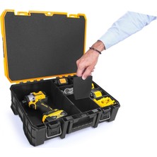Tekreyonda Süper Bag Master Case Organizer Bölmeli Teknisyen Takım Çantası ASR-6031