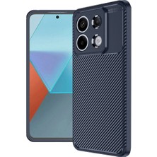 Uravas Store Xiaomi Redmi Note 13 Pro 4g Kılıf Auto Focus Karbon Kapak - Lacivert