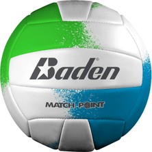Baden Match Point Cushioned Synthetic Leatheroutdoor Recreation Backyard Volleyball + College Camp B