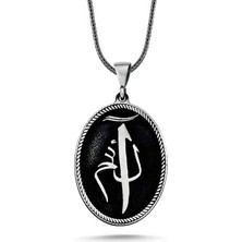Blackcraft 925 Ayar Gümüş Elif Lam Mim Kolye​