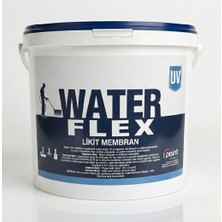 Water Flex - Uv Dayanımlı Likit Membran (5 Kg, Beyaz) / Sıvı Yalıtım Malzemesi