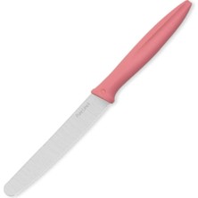 Pirge Pure Line Domates Bıçağı Dişli 12 cm Pembe