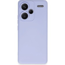 Uravas Store Xiaomi Redmi Note 13 Pro Plus Kılıf Nano Içi Kadife Silikon - Lila