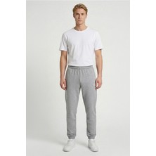  Hummel Hml-T-Pulse Co Regular Sweatpants Erkek Eşofman Alt 932357-2006 Grey Melange