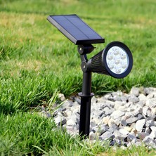 AyrStore Jouis Solar Güneş Enerjili Bahçe Lambası 7 Led'li - IP65 Su Geçirmez Ayarlanabilir LED Projekt�