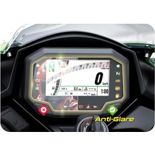 AyrStore Kawasaki 2023-2025 Ninja ZX4RR / 1000SX / Z650 / Z900 Gösterge Paneli Için Ipg Anti-Glare Parlama