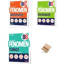 Fenomen Yayıncılık Fenomen Lgs 2027 B Serisi Matematik Fen Bilimleri ve Türkçe 3lü Set Soru Bankası + Telefon Standı