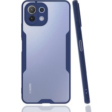 Hace Bazaar Xiaomi Mi 11 Lite Kılıf Platin Silikon - Lacivert -Hcb