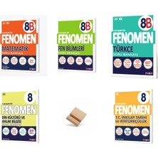 Fenomen Yayıncılık Fenomen Lgs 2027 B Serisi Matematik Fen Bilimleri Türkçe Inkılap ve Din Soru Bankası 5li Set + Telefon Standı