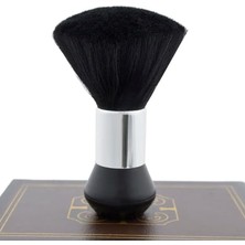 AyrStore Topuzlu Berber/kuaför Ense Fırçası/kıl Temizleme Fırçası Siyah