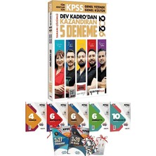 AyrStore 2026 Kpss Gygk Dev Kadrodan Kazandıran Çözümlü 5 Deneme ve 7li Branş Deneme Seti Yargı Yayın