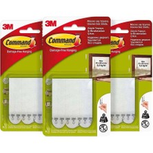AyrStore Command 17201-4PK Orta Boy Cırt Cırt Bant, 3x