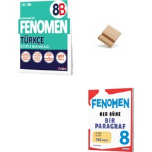 Fenomen Yayıncılık Fenomen Lgs 2027 8. Sınıf B Serisi Türkçe ve Her Güne Bir Paragraf Soru Bankası+ Telefon Standı