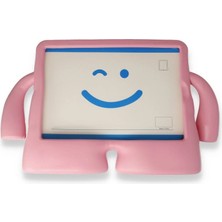 Zenviaa Newface Apple Ipad 2022 10.9 (10.nesil) Kılıf Karakter Tablet Silikon - Açık Pembe Zenv