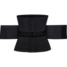AyrStore Agraflı Latex Korse Inceltici Kum Saati Sıkılaştırıcı Bel Korsesi