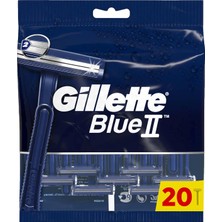 AyrStore Gillette Blue2 Kullan At Erkek Tıraş Bıçağı 20'li