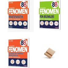 Fenomen Yayıncılık Fenomen Lgs 2027 B Serisi Matematik Geometri ve Fen Bilimleri Soru Bankası 3lü Set + Telefon Standı