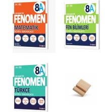 Fenomen Yayıncılık Fenomen Lgs 8. Sınıf 2027 Matematik Türkçe ve Fen Bilimleri A Serisi 3lü Soru Bankası Seti + Telefon Standı