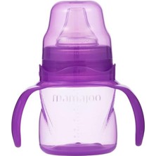 AyrStore Mamajoo Kulplu Eğitici Bardak 160 ml / Mor
