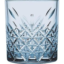 AyrStore Paşabahçe Timeless Viski Bardağı, 4'lü, 345 Cc, Turkuaz