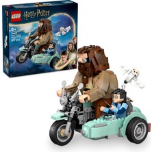 AyrStore LEGO Harry Potter Hagrid ve Harry'nin Motosiklet Yolculuğu 76443-9 Yaş ve Üzeri Çocuklar ve Yeti