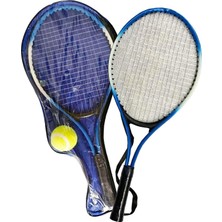 Ckspor Çantalı Çocuk Tenis Raket Seti 21''ınç Grip L2