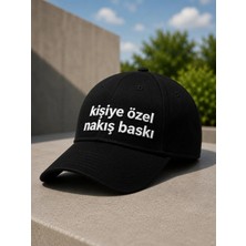BarsDepo Kişiye Özel Nakış Baskılı Şapka | Isim, Logo ve Yazı Işlemeli Premium Şapka