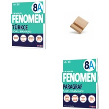Fenomen Yayıncılık Fenomen Lgs 8. Sınıf 2027 A Serisi Türkçe ve Paragraf Soru Bankası + Telefon Standı
