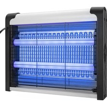 AyrStore Siyah 4 Watt 2000 Volt Iki Ledli Sinek Öldürücü