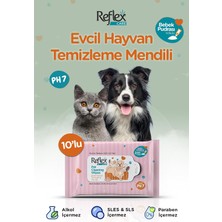 AyrStore Reflex Care Evcil Hayvanlar Için Çok Amaçlı Hijyenik Temizleme Mendili 10'lu
