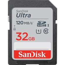 Egecen Sandisk Ultra 32GB Sdhc Memory Card 120MB/S