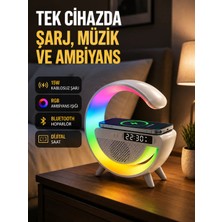 2025 Model 15W Kablosuz Şarjlı Renkli Atmosfer Lambası