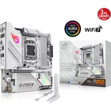 Egecen Asus Rog Strıx B850-G Gamıng Wıfı, 4xddr5, 4x M2, Hdmı, Dp, 2xtype-C, Wi-Fi 7, Bluetooth V5.4, Am5 Soket Gamıng Anakart