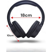 Kulak Üstü Bluetooth Kulaklık Ayarlanabiilir Uzun Pil Ömrü Kablosuz 5.0 Bluetooth