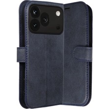 Zenviaa Huawei Honor 600 Pro Trend S Plus Kapaklı Kılıf - Lacivert ZENVIAA365423