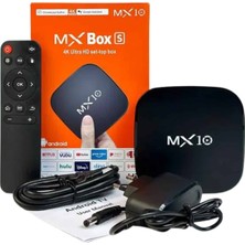 2.4g Wifi Tv Box Medya Oynatıcı Tv Uyumlu Mx Box Kutusu Android Tv